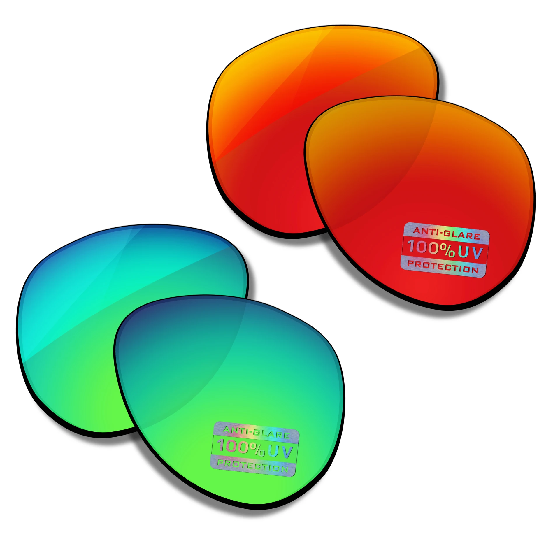 MYCOURAG Replacement Lenses for OAKLEY Split Time OO4129 - 58mm Sunglasses UV400 Protection Multi-Color Options