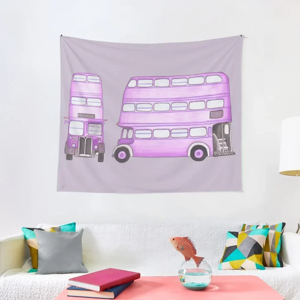 

Big Purple Bus Tapestry Room Decor Aesthetic Aesthetic Decoration Anime Decor Bedroom Deco Tapestry