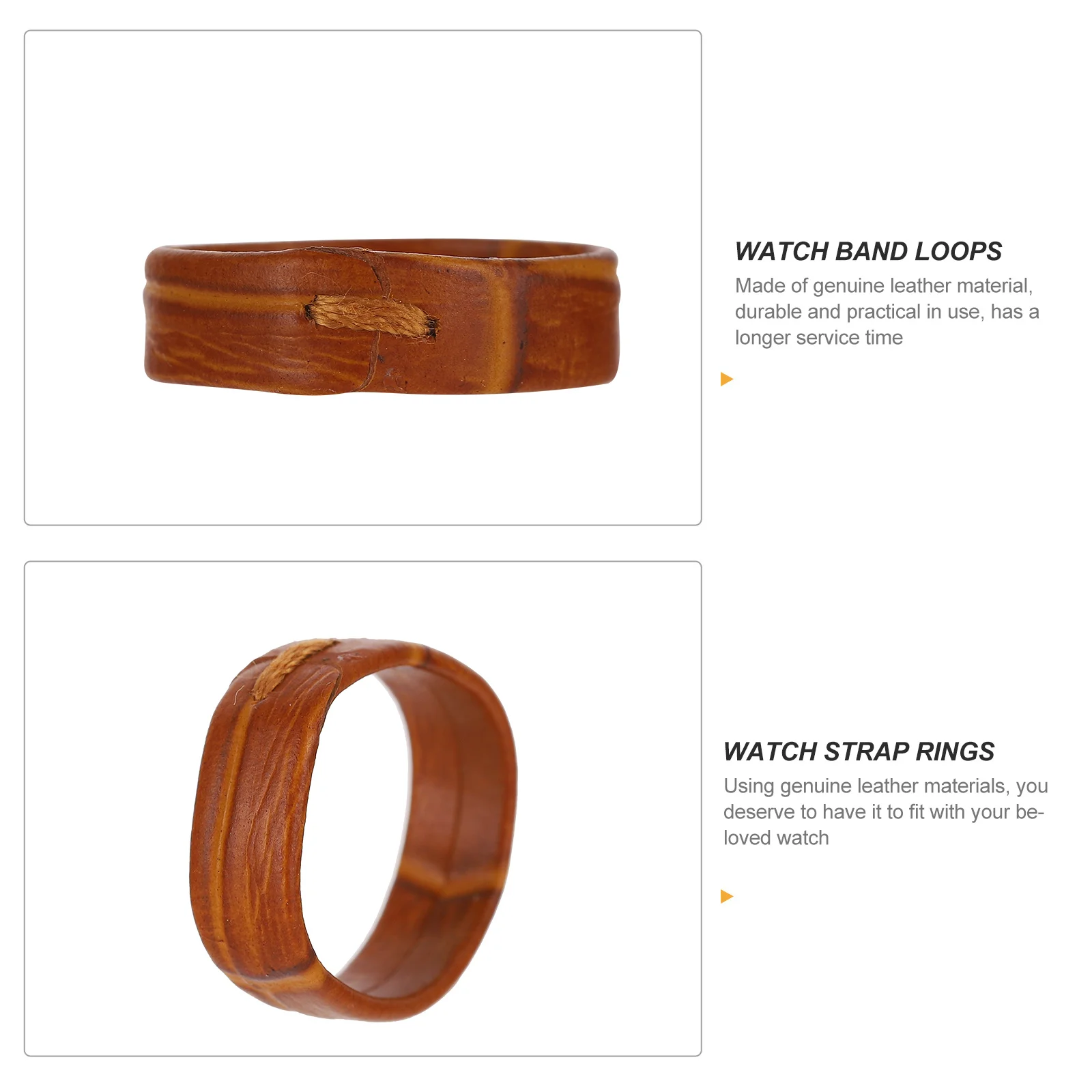 10 個の時計ストラップフープ、簡単に取り付けられる軽量の時計バンドリング装飾が着用体験を強化します。