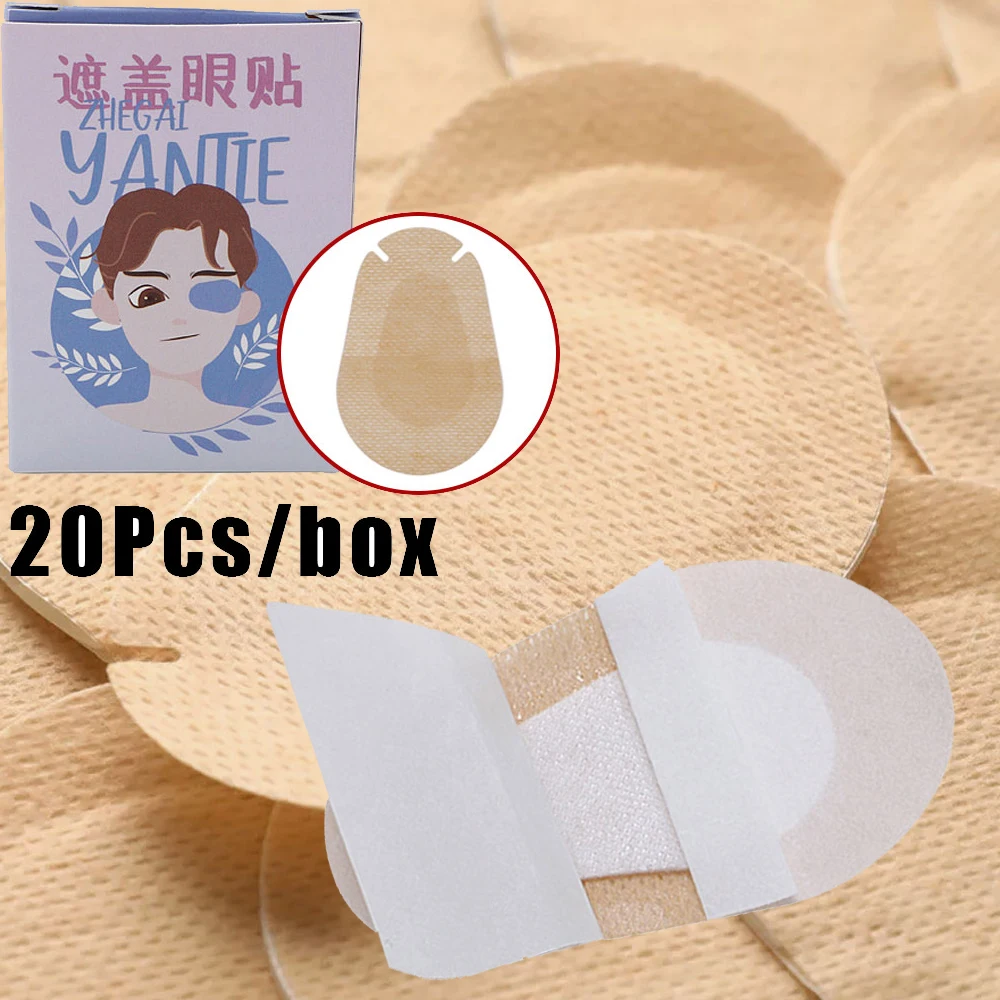 

20 шт. мягких ортопедических пластырей для глаз при амблиопии, корректирующие патчи для детей, маска для оклюзии при ленивом глазу