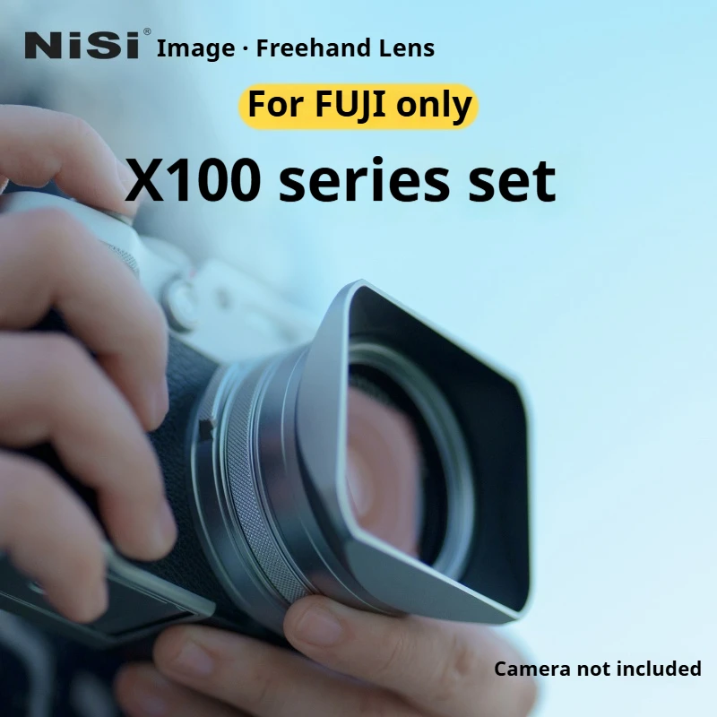 NiSi UHD UV Filter Kit For Fujifilm X100 Series Camera With Light Shield Lens Cover Quick Install Simple Style For Photography