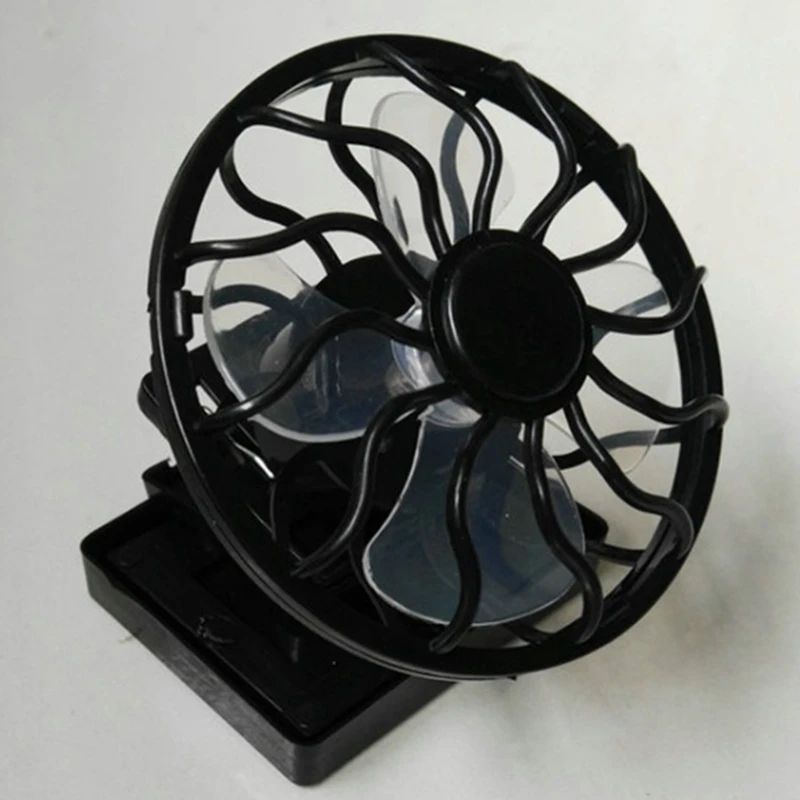 New Solar Fan Clip Cap Fan With Clip Solar Small Fan Electric Fan Outdoor Portable Fan