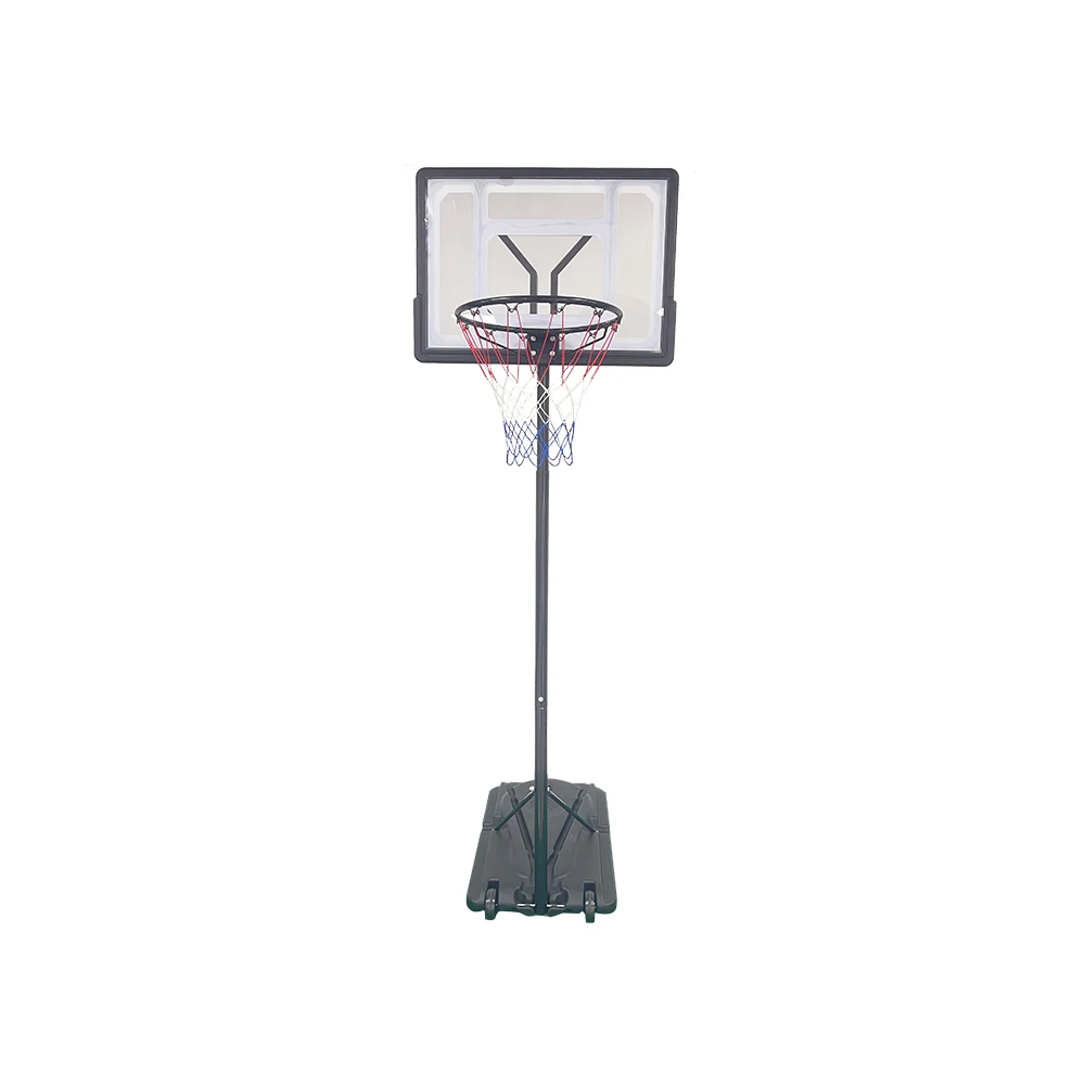 Outdoor Backyard Portable Basketball System Adjustable Height Multiple Sizes