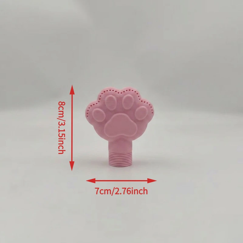 Cute Cat Paw Shaped Pool Aerator Fountain Nozzle, 3/4 Inch Universal Thread Interface Fits Above Ground And Underground Pools