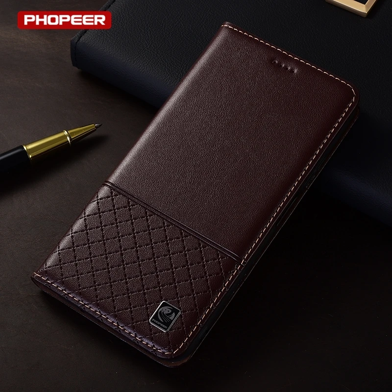 Oryginalne skórzane etui do Blackview BL9000 BL8000 BV9200 BV9300 BV8900 BV6200 BV8100 BV8800 BV9900 Pro Flip Magnetic Wallet Cover