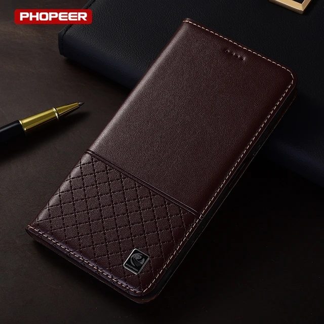 Oryginalne skórzane etui do Blackview BL9000 BL8000 BV9200 BV9300 BV8900 BV6200 BV8100 BV8800 BV9900 Pro Flip Magnetic Wallet Cover