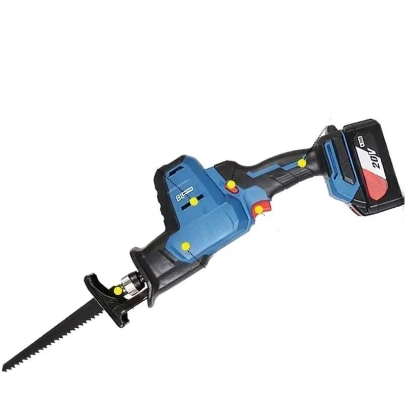 

Rechargeable Reciprocating Saw DCJF22 Electric Woodworking Metal Hand Saw Horse Knife Saw Logging Hand Chainsaw