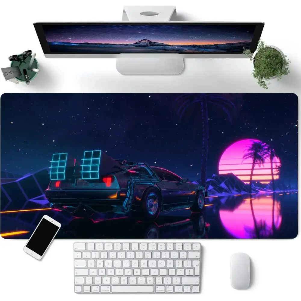 

anime sports car Mouse Pad Large Computer Office Game Table Mats XXL Rubber Anti-slip Gaming Keyboard Mousepads Long Desk Pads