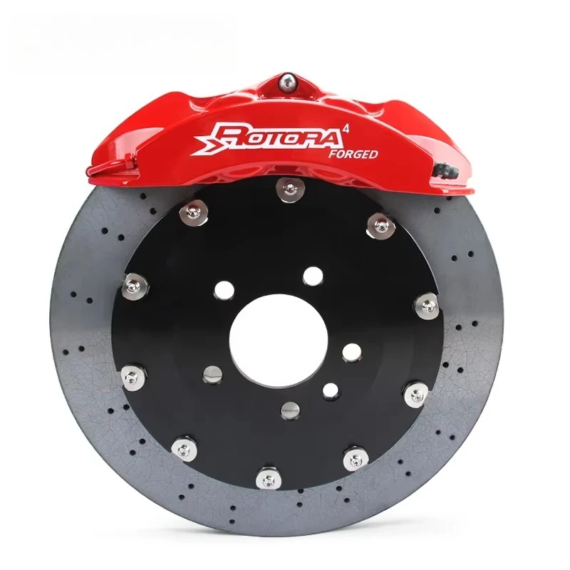 Expertly Tuned Racing  Custom Carbon Ceramic Racing Brake Caliper Set 4-Piston