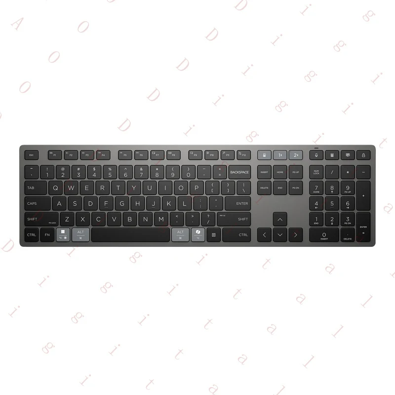 GO-  for HP 725 Multi-Device Rechargeable Wireless Keyboard