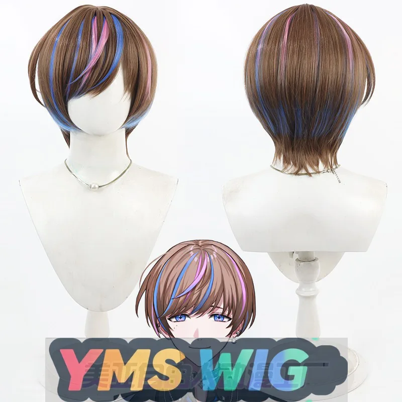 

【YMS WIG】Virtual VTuber Streamer Seible Cosplay Wig Realistic Scalp Integrated Multiple Highlights