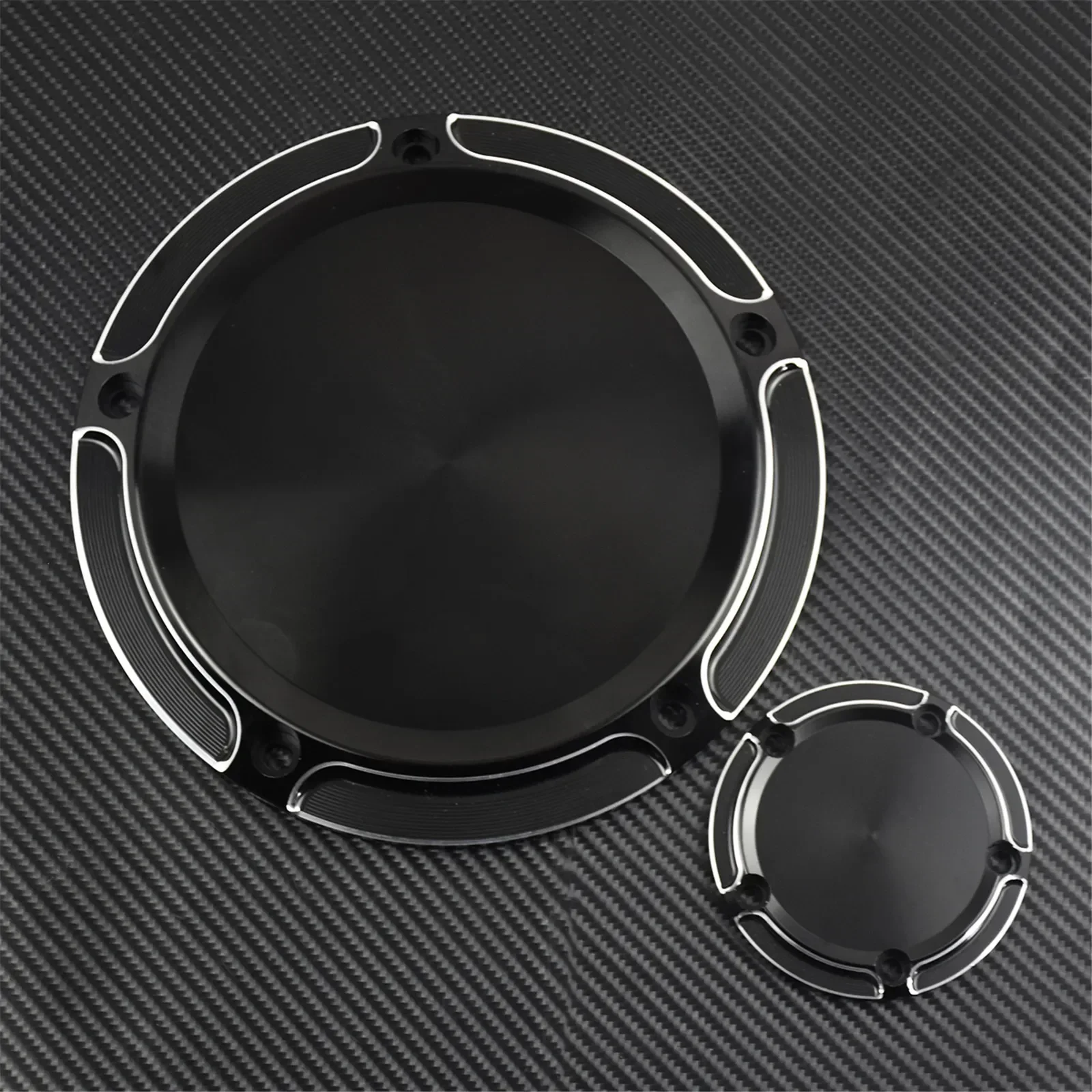 Motorcycle 5 Holes Derby Clutch Timing Timer Cover Engine Covers For Harley Dyna Touring Softail Electra Glide FLHR FXD 99-2017