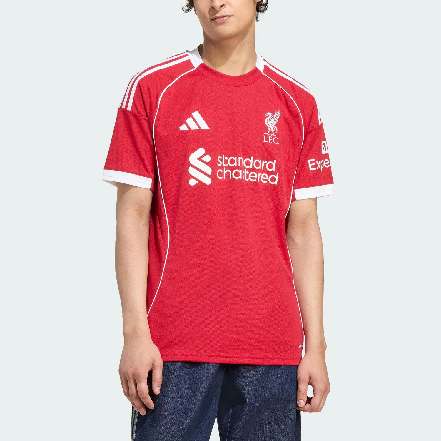 

Adidas genuine LIVERPOOL men's football breathable jersey JV6423
