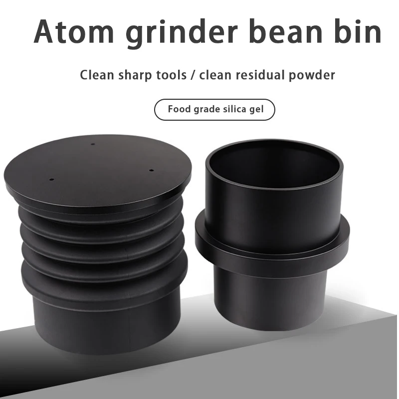 Imagem -02 - Eureka-transfer Air Blowing Bean Silo Peças de Limpeza Remover Moedor pó Residual Alloy Bean Café Atom