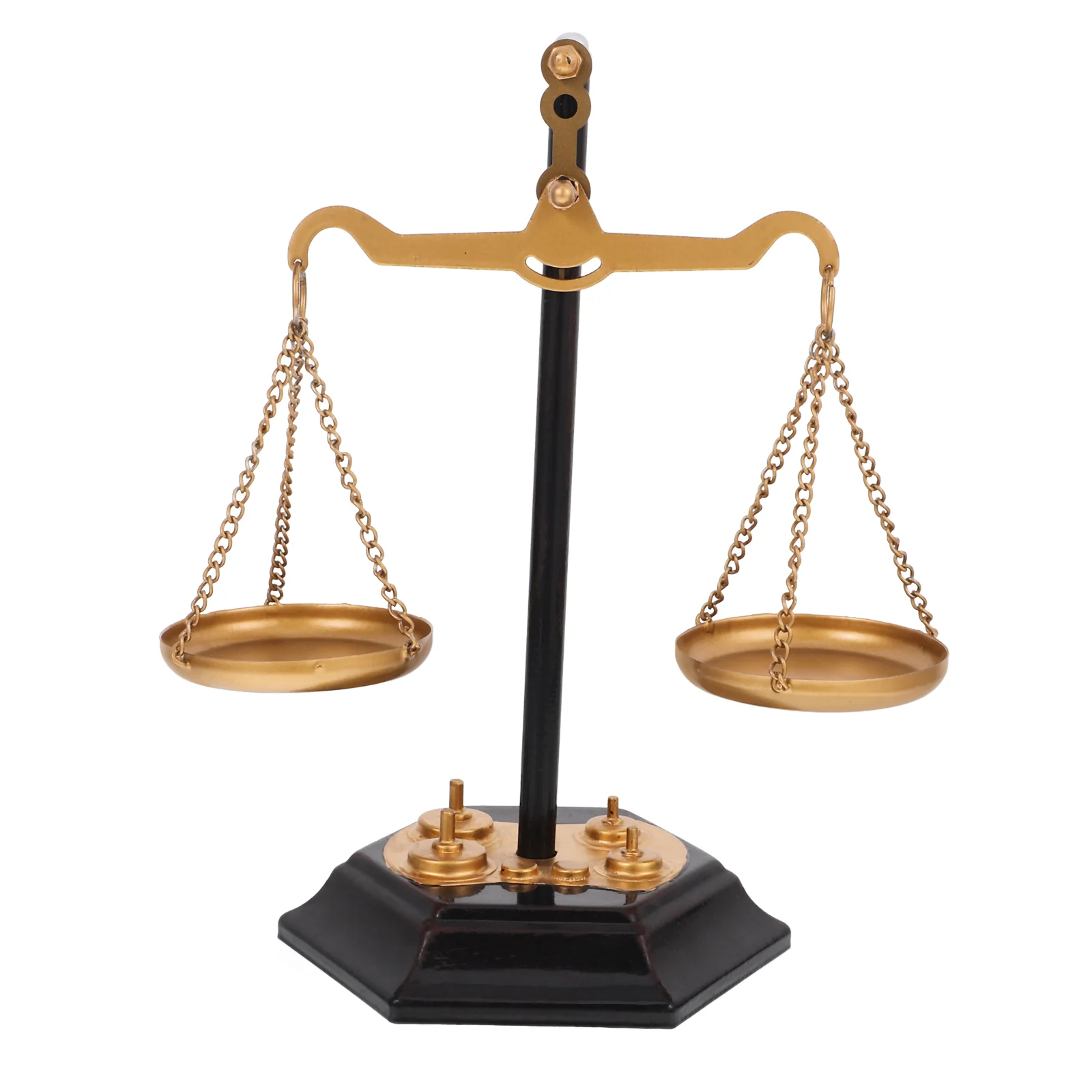 

Home Decoration Balance Scale Vintage Decorations Metal Statue Table Office Centerpiece Retro
