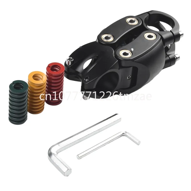 Portable Bicycle Stem Parts Accessories Black Main Aluminum Alloy