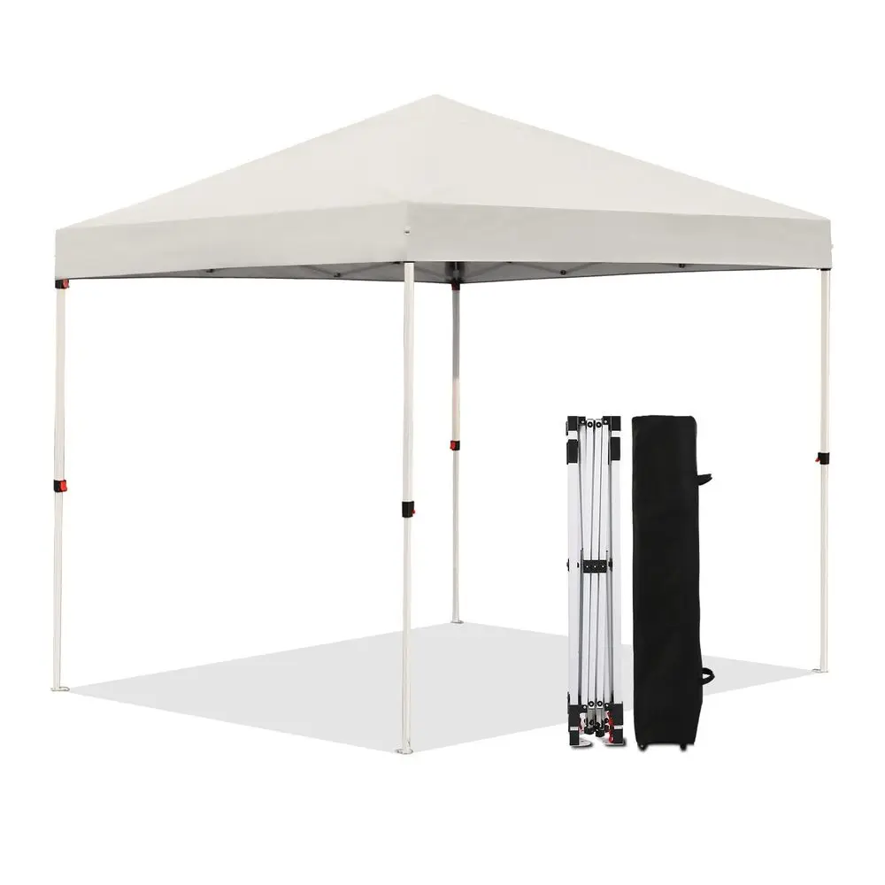 

8X8 FT Pop Up Canopy, Outdoor Instant Canopy Tent w Carrying Bag, Portable Gazebo Shelter for Wedding Party,Commercial Event,Pa