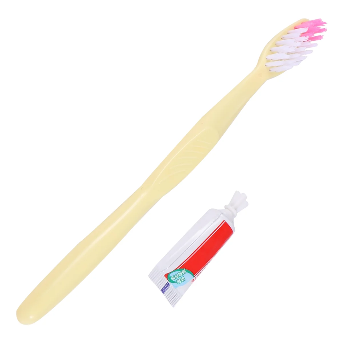 

Disposable Toothbrush Toothpaste Plastic Travel Toothbrush Toothpaste Set Dental Cleaning Tool Oral Health Caring Tool