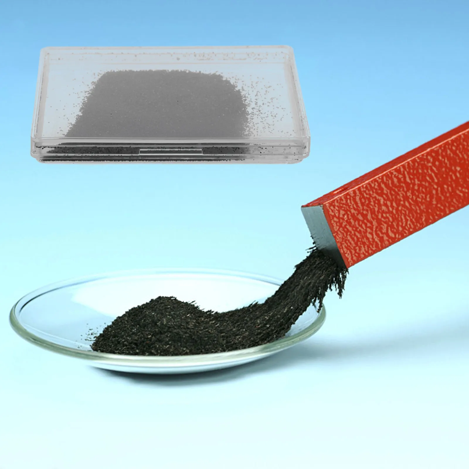 

1 Box Iron Oxide Powder Shavings for Magnetic Field Visualization Reliable Long Term Use Physical Equipment Educational Science