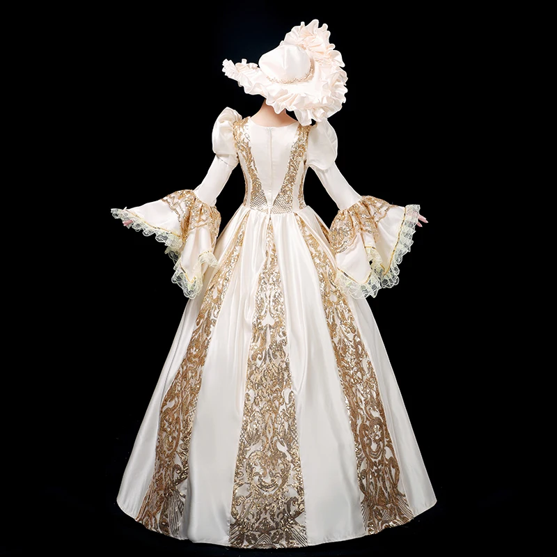 تخصيص فستاين سهرة/فساتين الحفلات ماري كورت فساتين عصر النهضة الفيكتوري القرون الوسطى حفلة تنكرية موكب مسرح حفلة موسيقية عيد ميلاد رداء حفلات