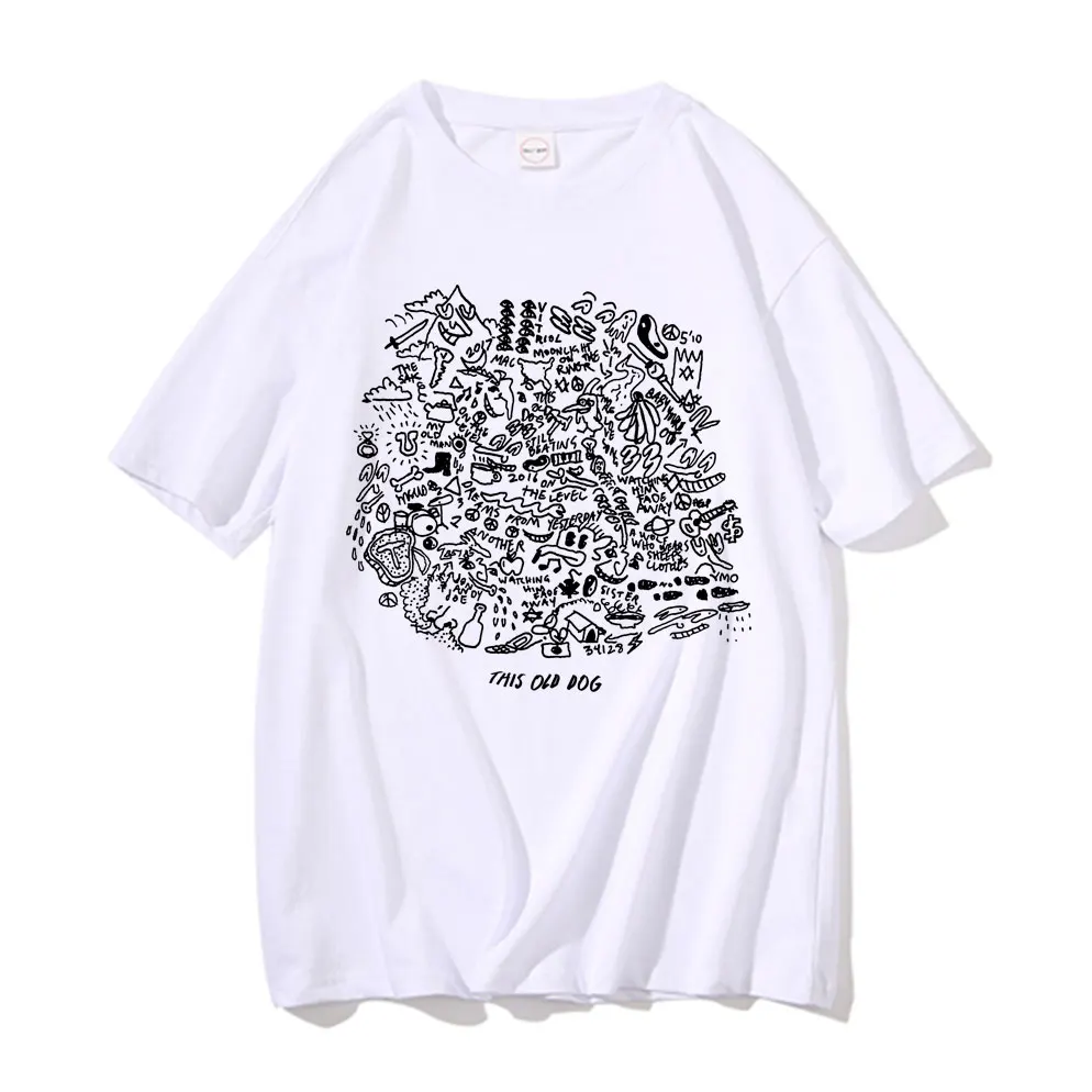 Singer Mac Demarco This Old Dog Album Graphic Print Tshirt Men's Fashion Pop Music T Shirts Men Women Casual Oversized T-shirts