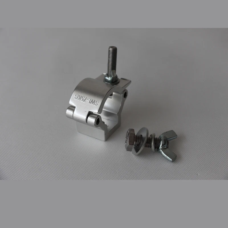 

5 шт. TUV мини-кронштейн, крюк, грузоподъемность 75 кг, диаметр трубы 32-35 мм, ферменный концертный алюминиевый зажим, муфта для ферменного дисплея