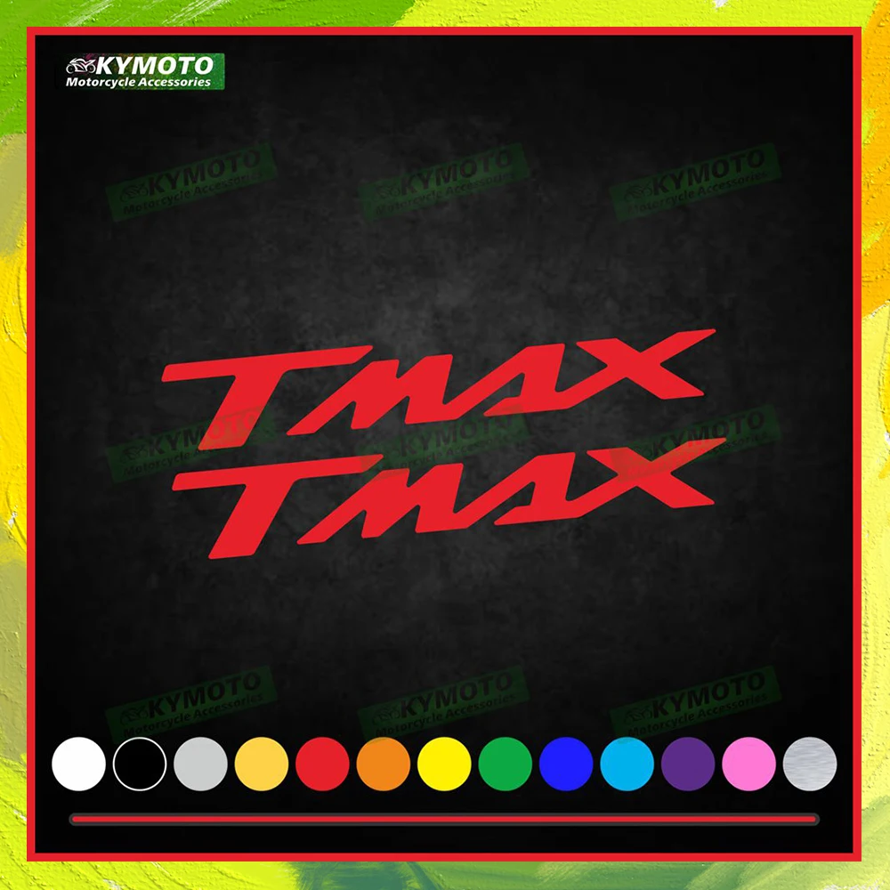 

Для YZF TMAX NMAX аксессуары для мотоциклов, наклейка, обтекатель, украшение, шлем, топливный бак, логотип двигателя, светоотражающая водонепроницаемая наклейка