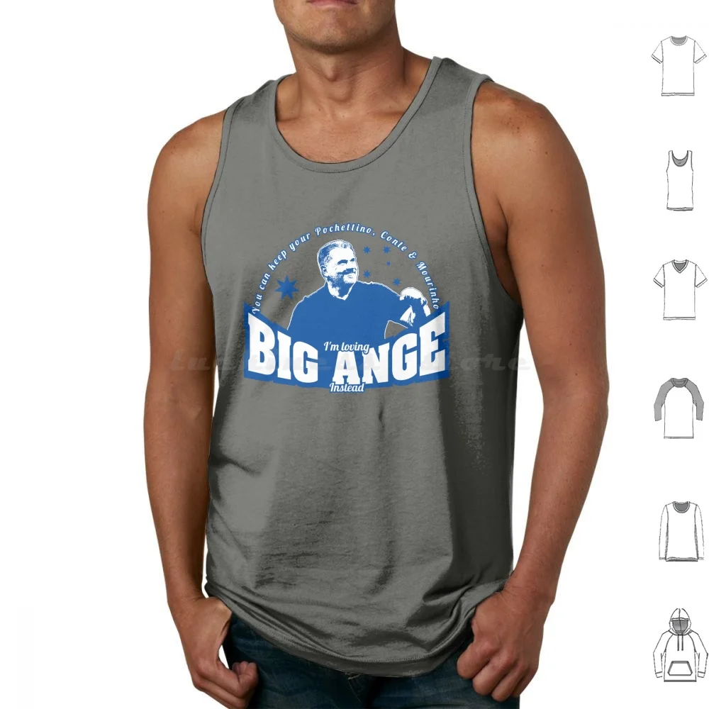 I'M Loving Big Ange Instead Ange Postecoglou Tank Tops Vest Sleeveless Spurs Coys Ange Ange Postecoglou Postecoglou