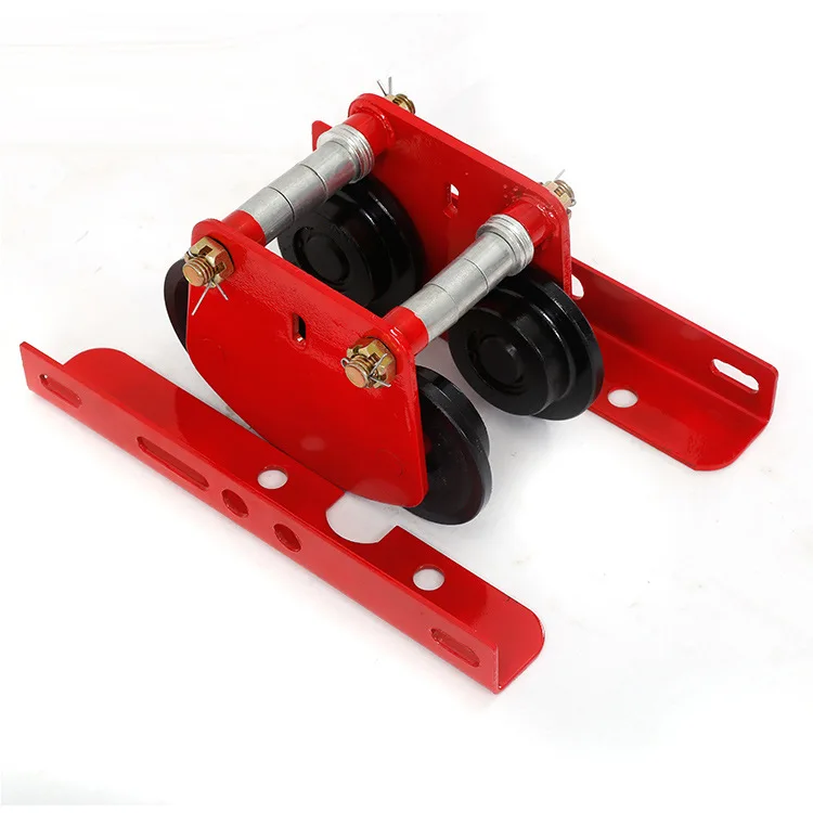 

Miniature electric hoist with push car manual sports car I-beam monorail driving electric driving hoist