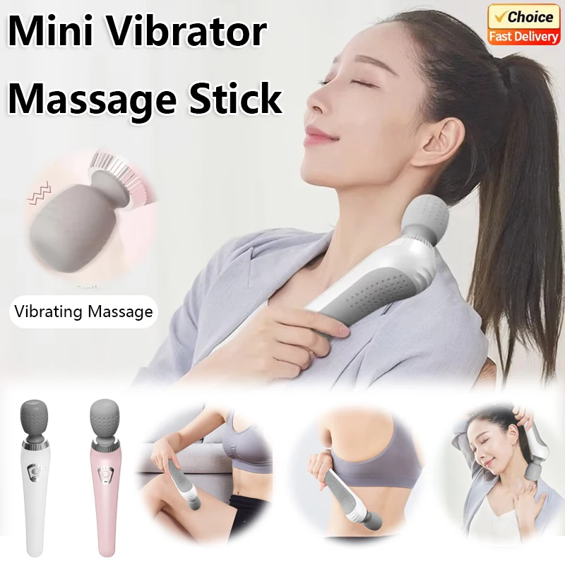 

Новинка 2023 года, массажный пистолет для глубоких тканей, перезаряжаемый через USB, 5-скоростной массажер для мышц для спортсменов, облегчение боли, розовый, белый