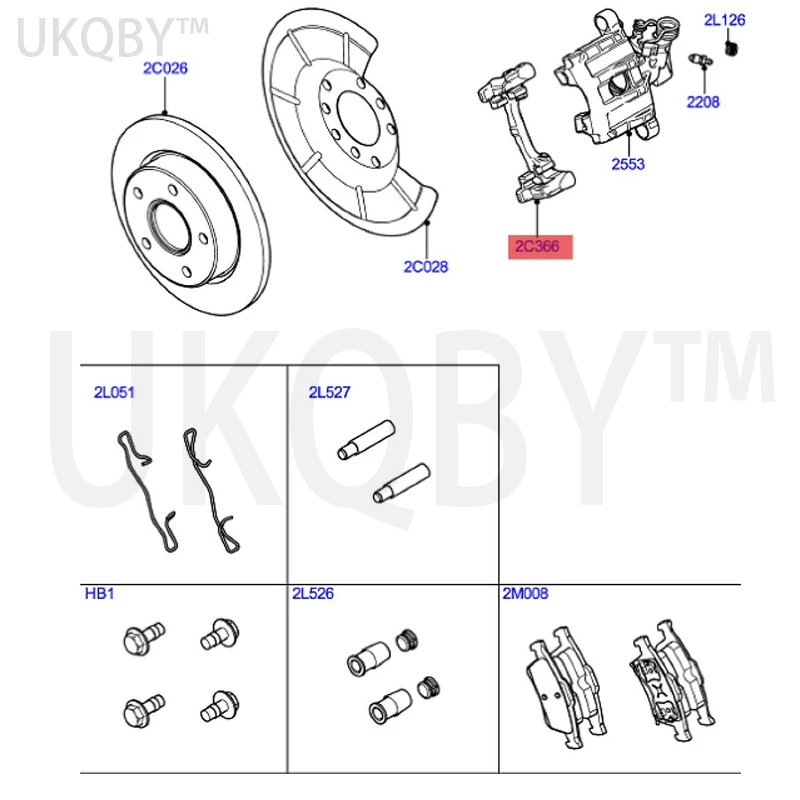 apply Fo x 09- Fixed bracket pump L 16 inch bracket 8M512C364AA-L