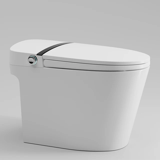 

Smart Toilets Cistern Inodoro Built-in tank Wall Hung Ceramic Toilette Wash Down P-Trap Water Closet Toilets
