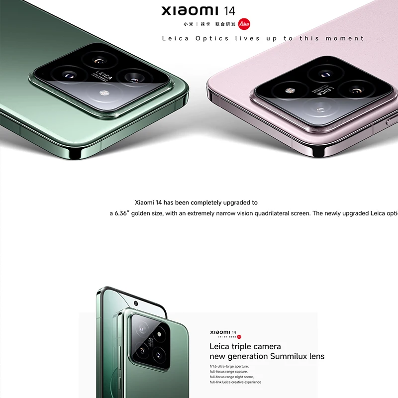 Смартфон Xiaomi 14 5G Android, 16 ГБ ОЗУ, 512 ГБ ПЗУ, 6.36 дюйма, 4610 мАч, все цвета, хорошее состояние, б/у.