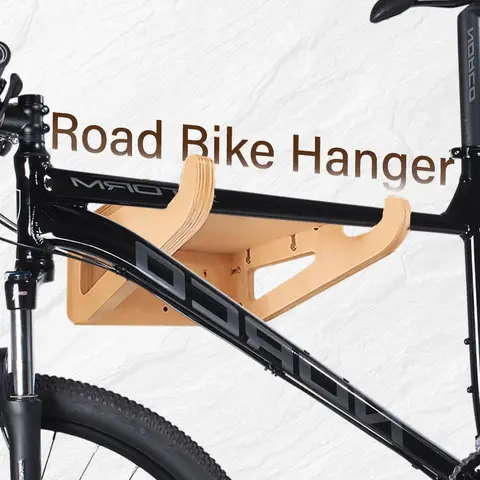 Bike Hooks Garage Indoor Support Bracket Heavy Duty For Hanging Wooden Bike Rack Bicycle Wall Mount Bike Hanger Road Bikes