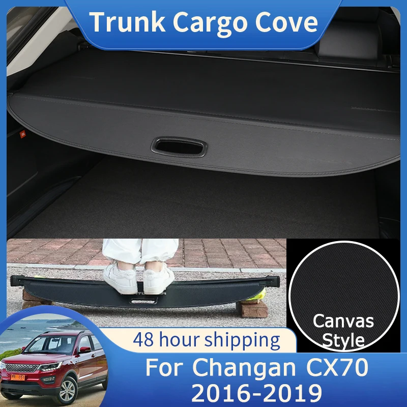 For Chana Changan Kaicene CX70 2016 2017 2018 2019 Rear Trunk Cargo Cover Shield Shade Privacy Security Interior Accessories