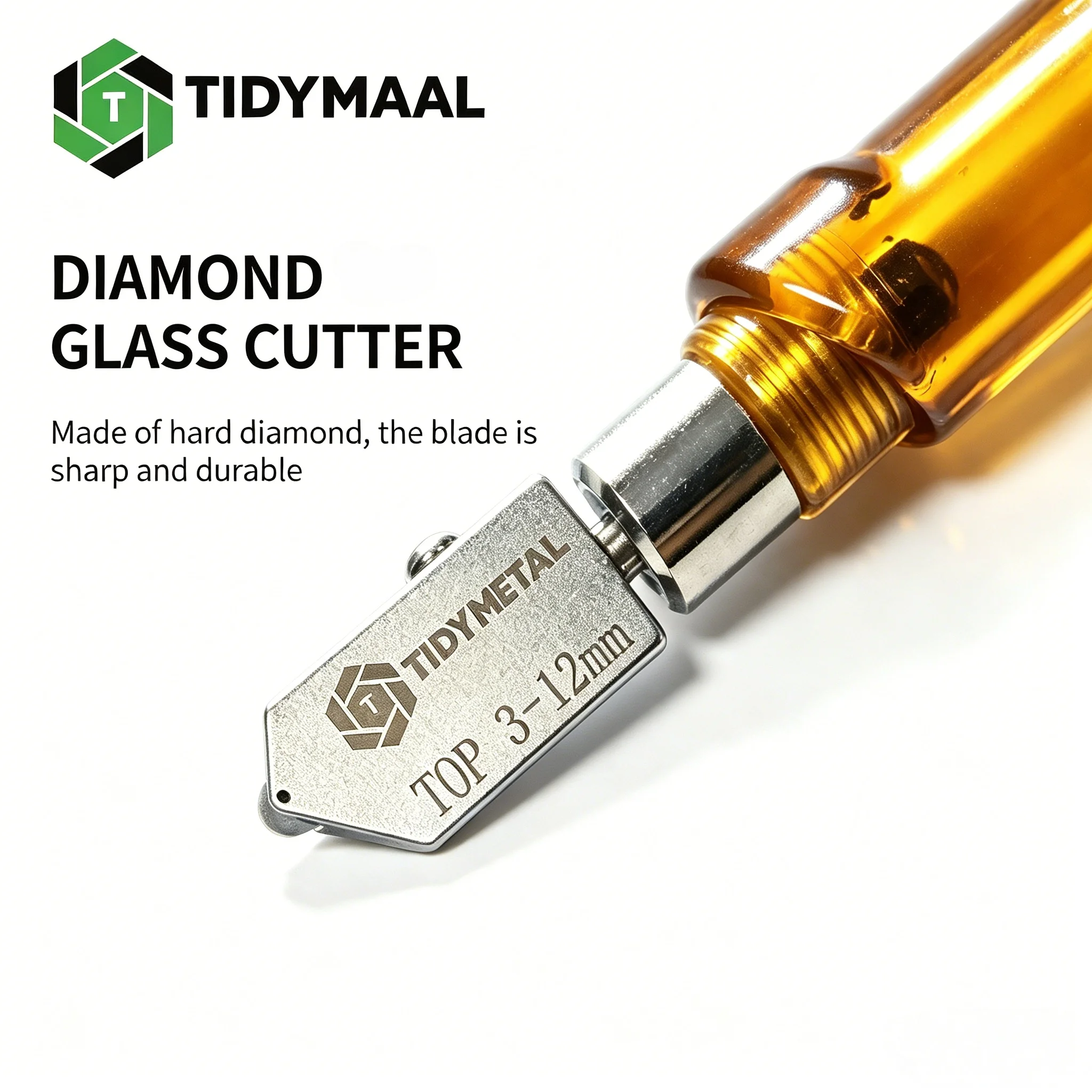 Versatile Glass Cutter Precision Durable Professional Tile Cutter Utility Application Home Door Window Repair Art DIY Install
