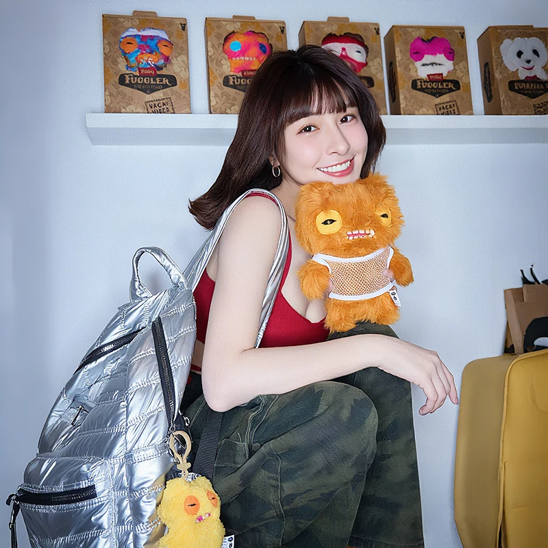 100% ファッガラー醜いモンスター ソフトぬいぐるみ 9インチのお尻が面白いペットフィギュア 歯のモンスター人形 ぬいぐるみ 子供向けクリスマスプレゼント