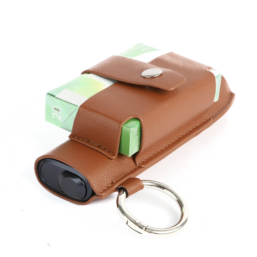 Новый чехол из искусственной кожи для IQOS ILUMA One, держатель для хранения для ILUMA I One, защитный чехол, портсигар, сумка для переноски с уплотнительным кольцом