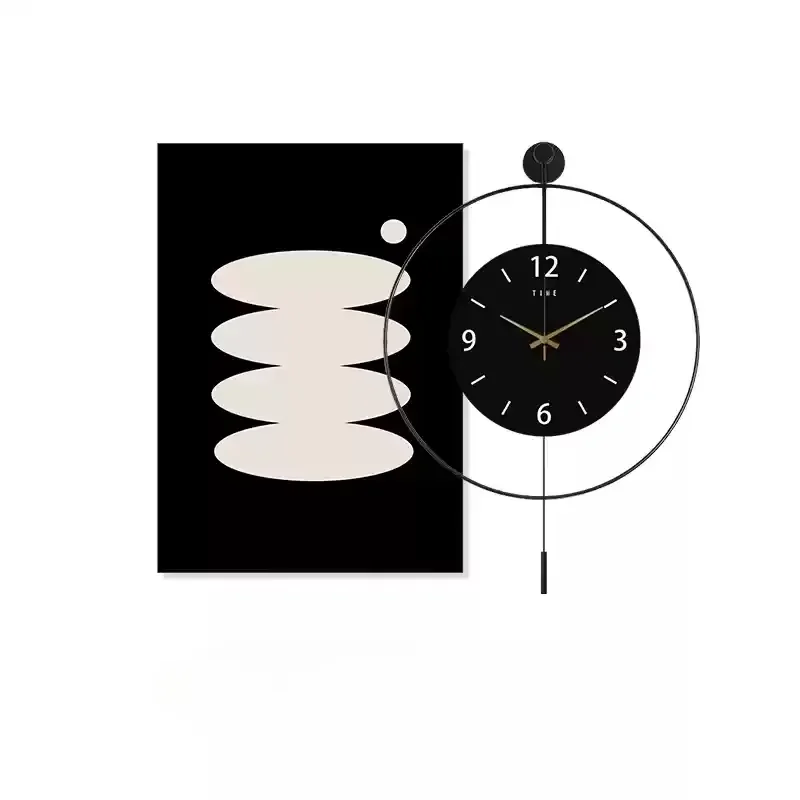 Classic Style Aesthetic Wall Watch Kitchen Bedrooms Round Korean Wall Clocks Interior Orologio Da Parete Ornaments Home Decor