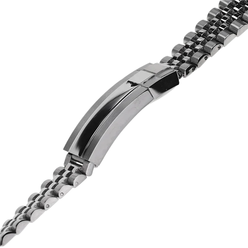 20mm Presidential Millennium High Quality Stainless Steel Strap Wristband for Sub Log Waterproof  NH35 Watch Case