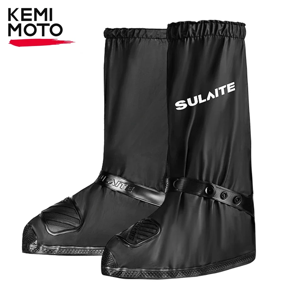 

Motorcycle Riding Waterproof Shoe Cover Rainproof Boot Cover Overshoes Protector Non-slip Elastic Easy Clean Durable Equipments