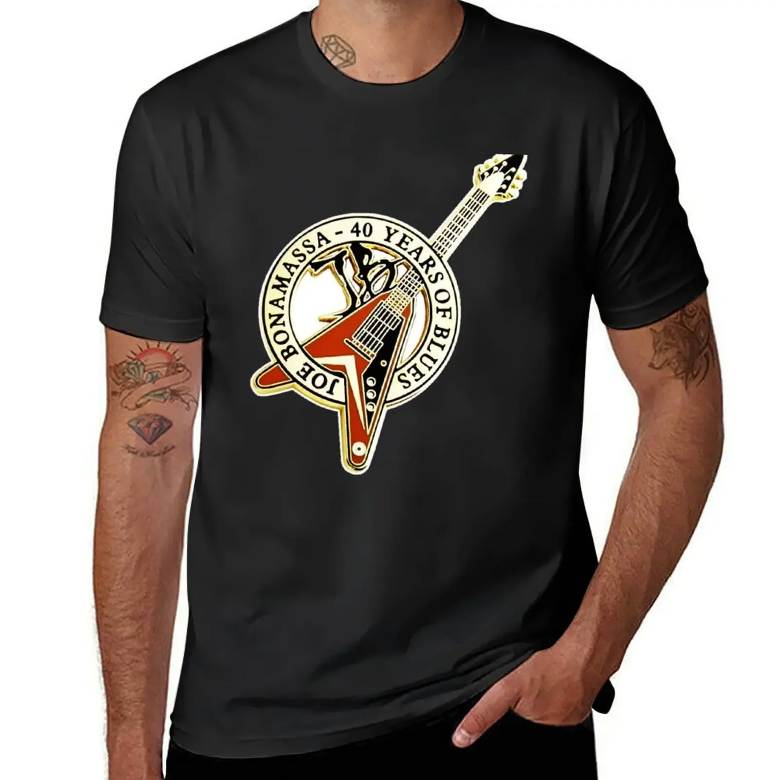 

Joe Bonamassa 99sp 40 Jahre Blues T-Shirt animal prinfor boys heavyweights graphics custom t shirt funny t shirts men