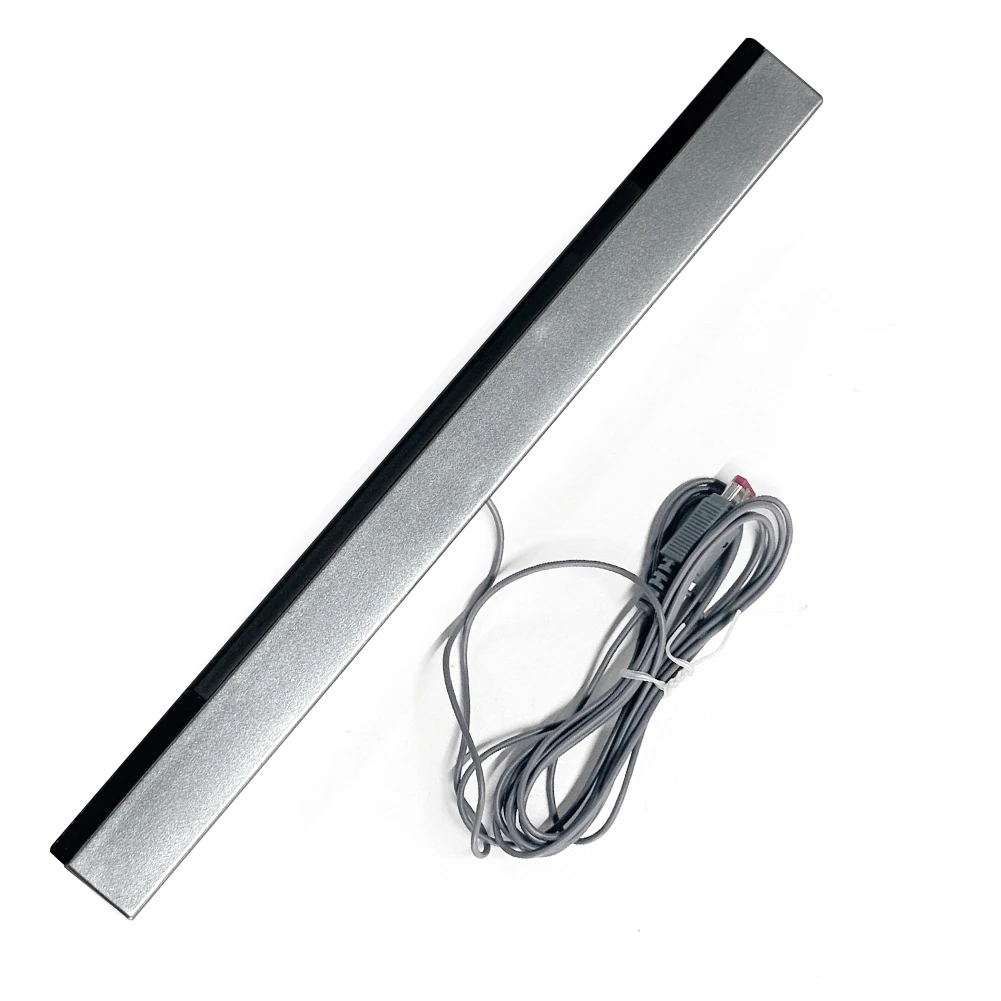 Wired Motion Sensor Receiver with Extension Cord Infrared IR Signal Ray Wired Motion Sensor Bar for  Wii Wii U Console