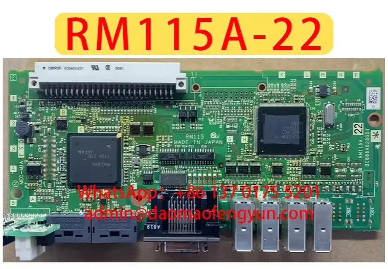 Original Genuine，RM115A-22 Used Dual Spindle Control Boards Circuit Boards，RM115A 22，Fast shipping