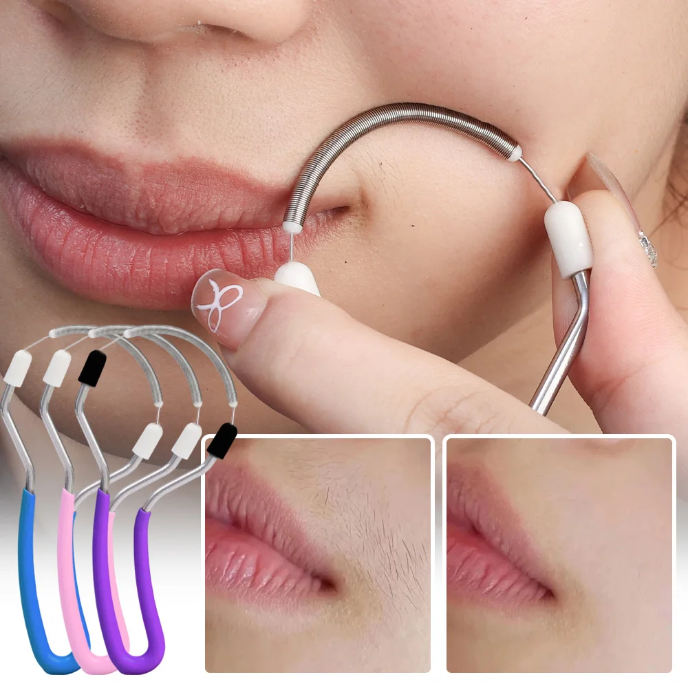 Facial Hair Remover for Women.Remove Unwanted Hair on Upper Lip Chin Face Neck The Original Remover Spring for Unsightly Hair