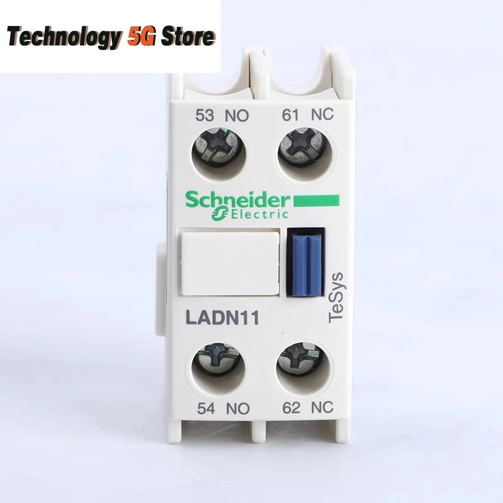 

5 шт./лот, оригинальный аксессуар Schneider LADN11C CR1F, контакторное реле LA-DN11C, блок модуля вспомогательного контакта 1НО, 1НЗ, обновление, черный