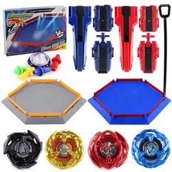 XD168-16(B01-AB) 4PCS BX00-01 02 03 04 BX Series Bey X with Launchers Grip Stadium Set Toys for Children Gift