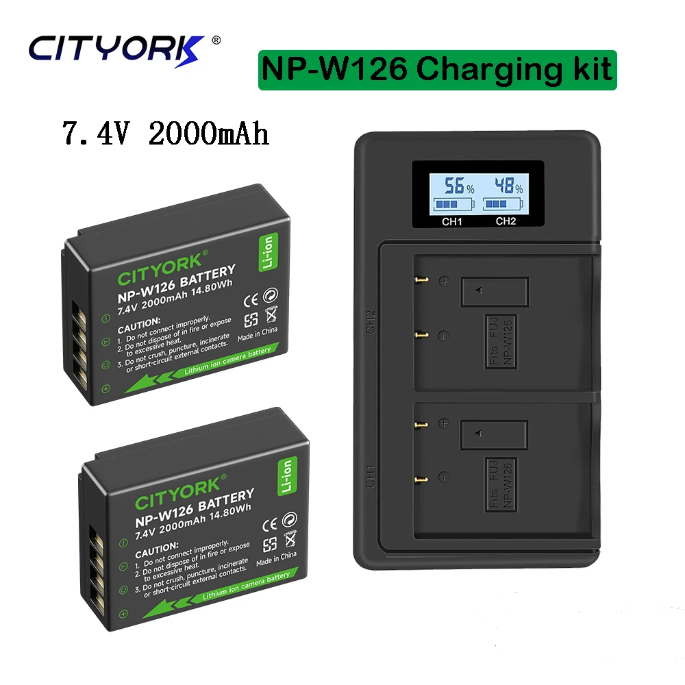 2000Mah Np W126 NPW… - image