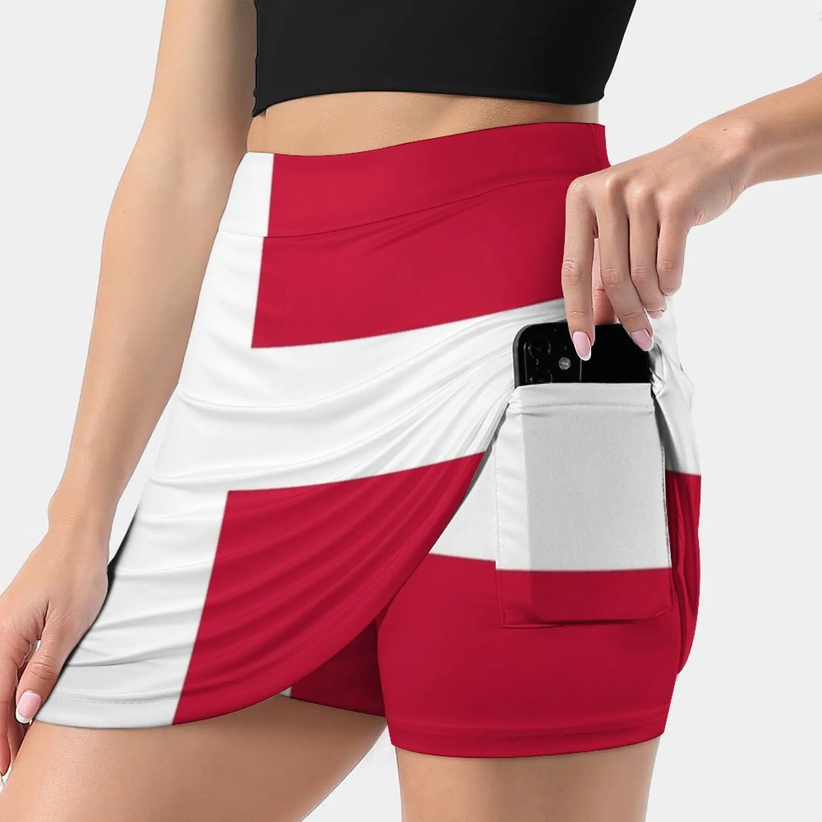 Danish Socks Skirts Woman Fashion 2022 Pant Skirt Mini Skirts Office Short Skirt Dane Great Danish Denmark Kingdom Flag Flags