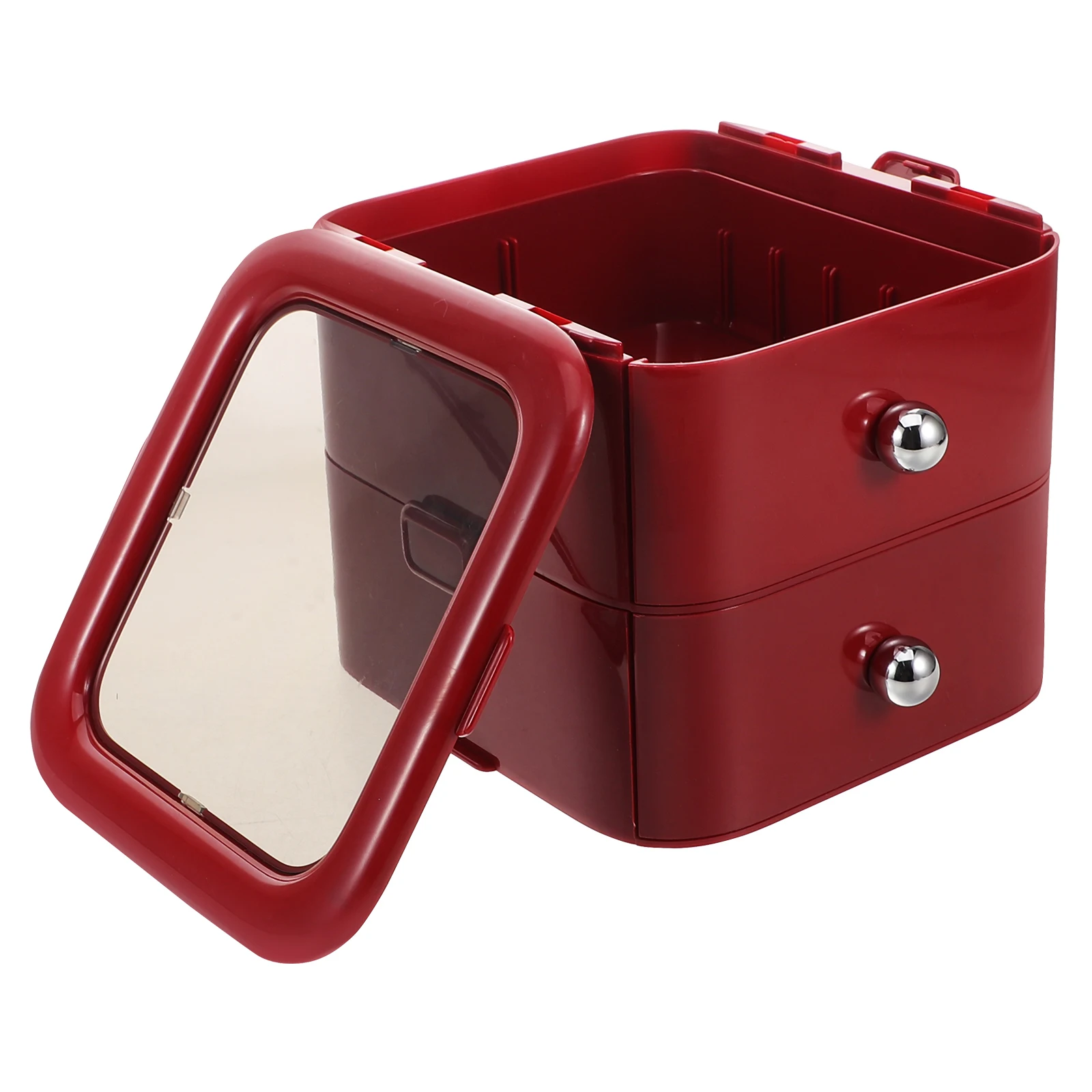 

Handmade Nail Box False Nails Storage Durable Large Jewelry Box Capacity Compact Jewelry Organizer Case Plastic
